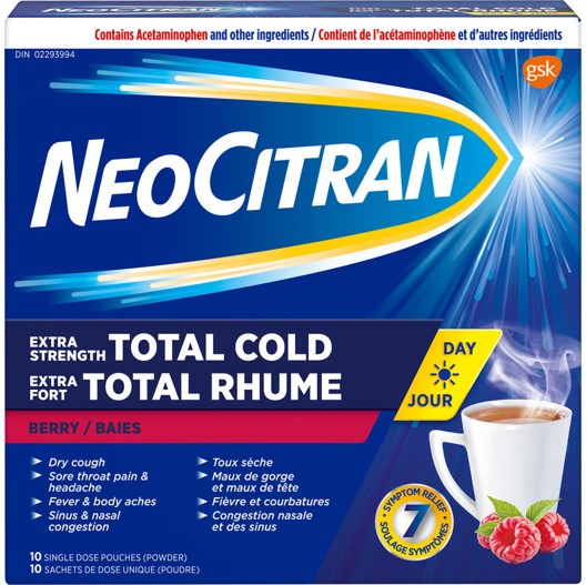 Neo Citran Total Cold Day Berry 10 - DrugSmart Pharmacy