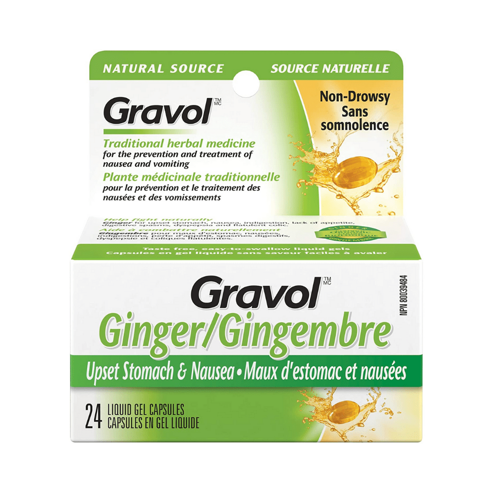 Gravol™ Natural Source Ginger Liquid Gels - DrugSmart Pharmacy